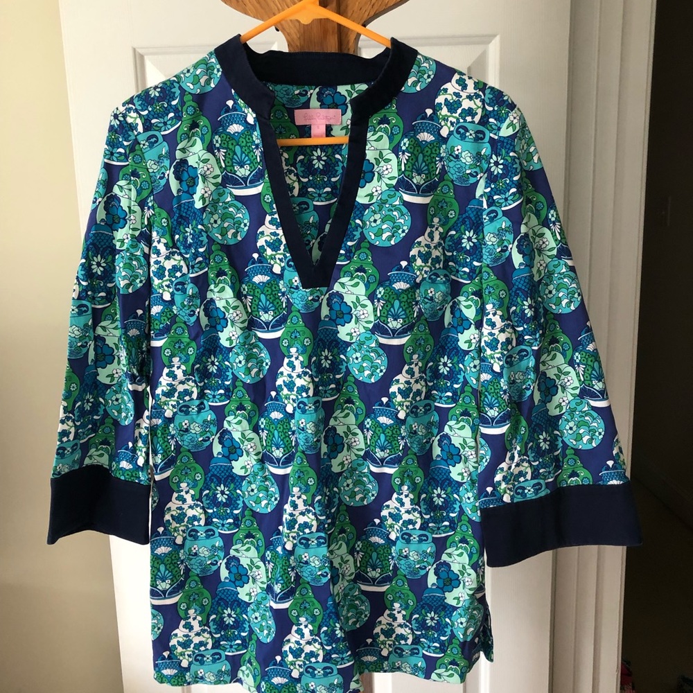 Lilly Pulitzer Ginger Jar Tunic